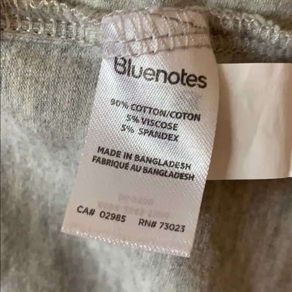 Bluenotes Grey Crop Top - Picture 4 of 5